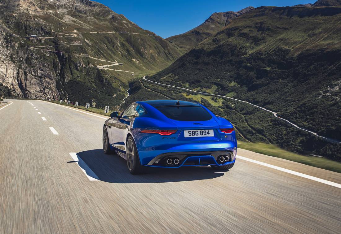 jaguar-f-type-coupe-blue-back