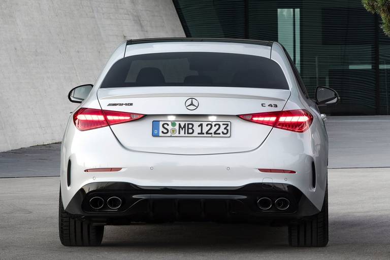 Mercedes-AMG-C43-Limousine-Rear