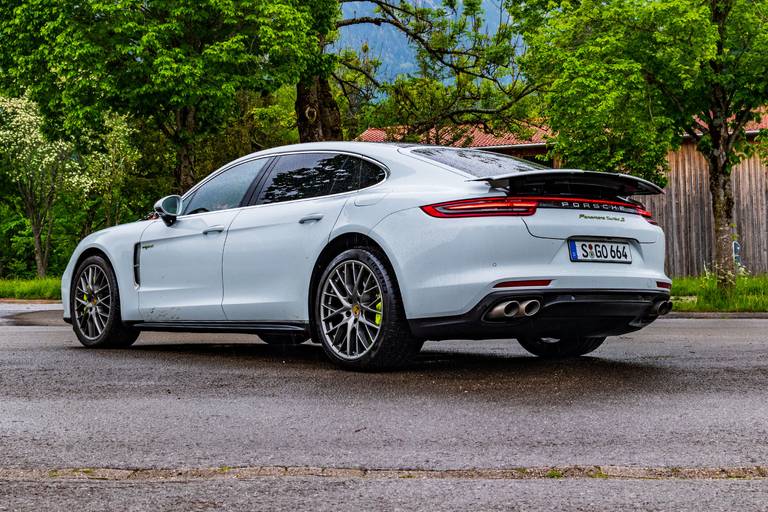 Porsche-Panamera-Turbo-S-E-Hybrid-Executive-Rear-Side