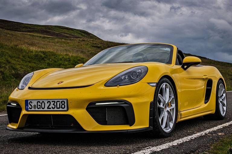 Porsche-718-Spyder-Front