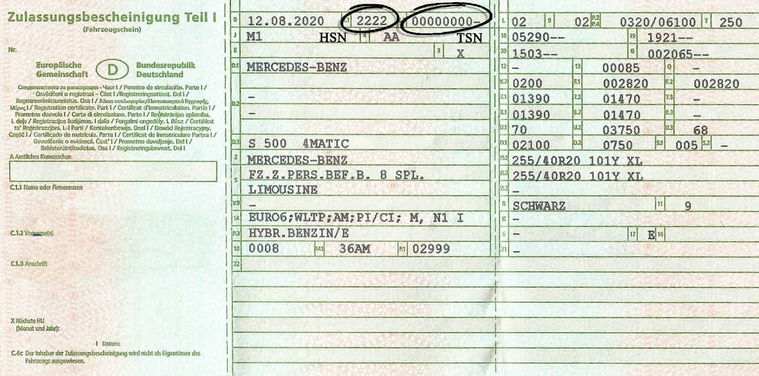Was Wird Für Kfz Zulassung Benötigt Fahrzeugschein – die Zulassungsbescheinigung Teil 1 erklärt - AutoScout24