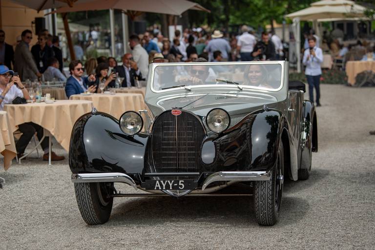  Bei ihm hat einfach alles gepasst: Dieser Bugatti 57S aus dem Jahre 1937 wurde bei der BMW Group Trophy mit dem Preis "Best of Show" gekürt.