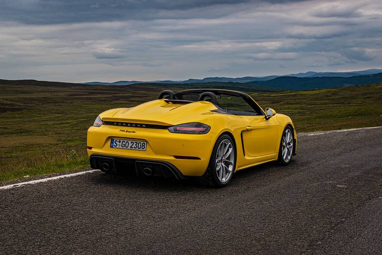 Porsche-718-Spyder-Rear