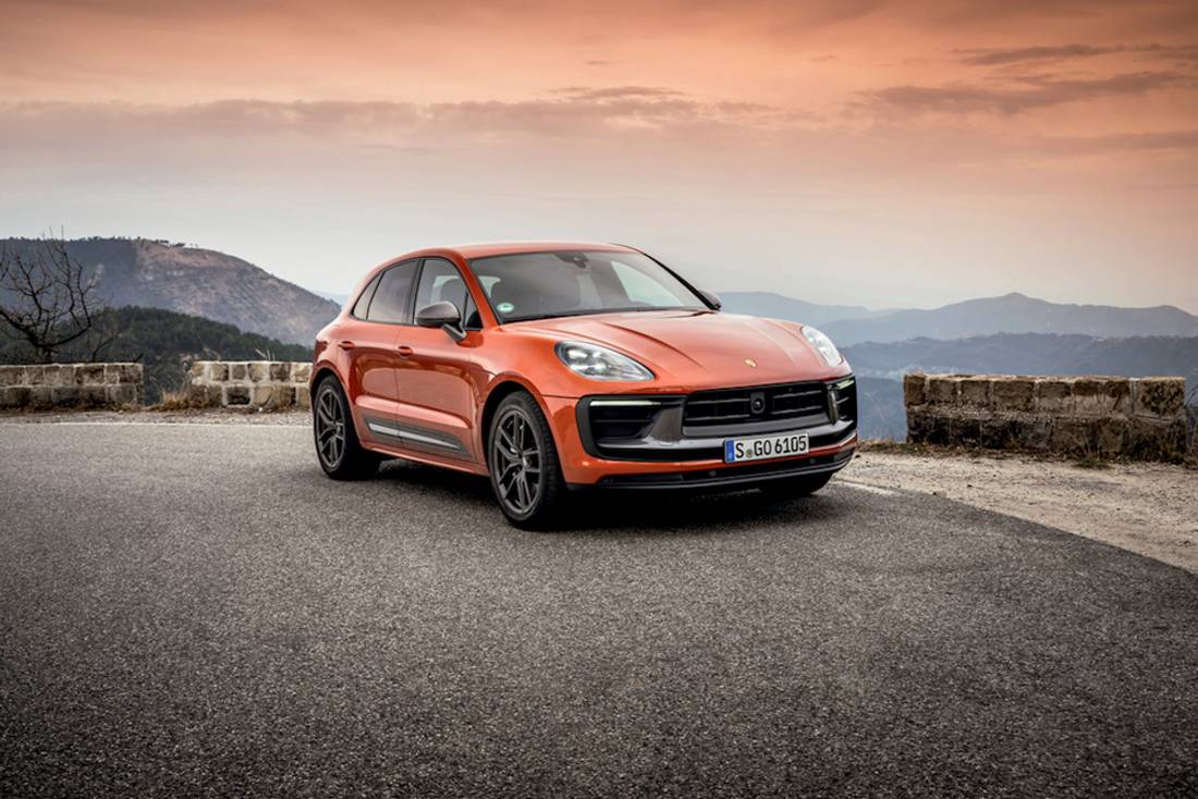 Porsche Macan T (2023) statisch, vooraanzicht