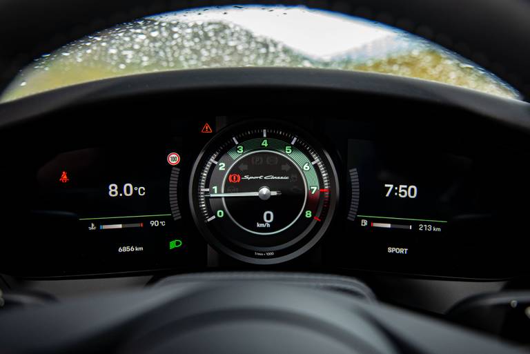 Porsche-911-Sport-Classic-Interieur-Cockpit