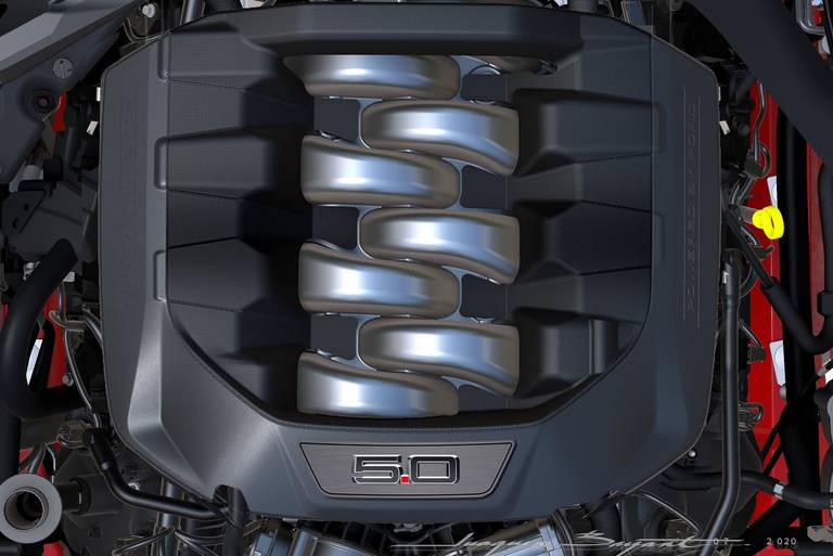 Ford-Mustang-2023-Engine
