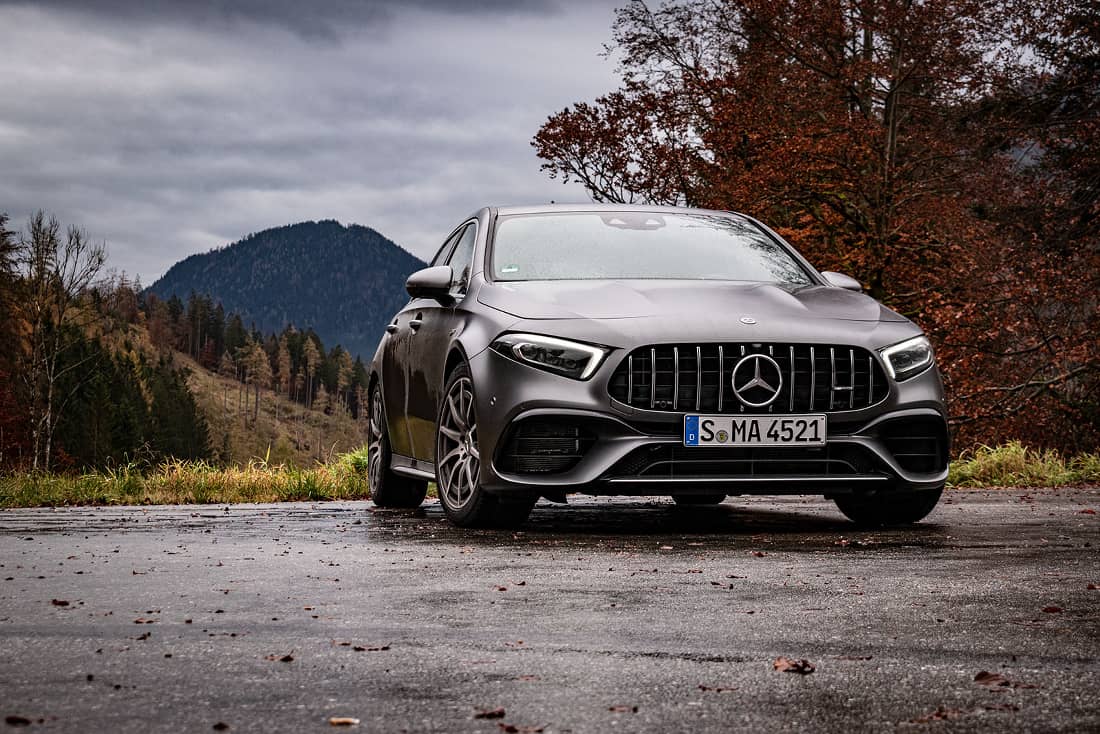 Mercedes-AMG A 45 S 4MATIC+ im Test: Flinker Schwabe