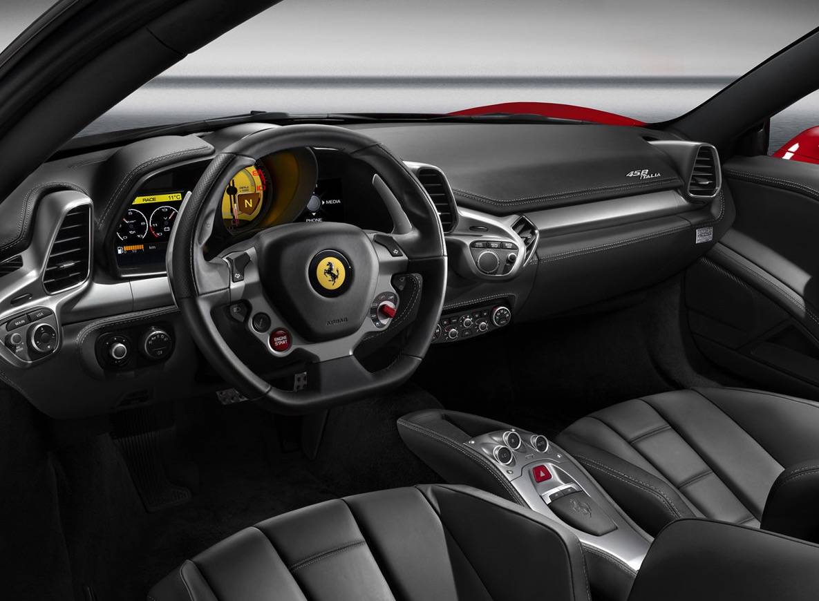 Ferrari-458-Interior