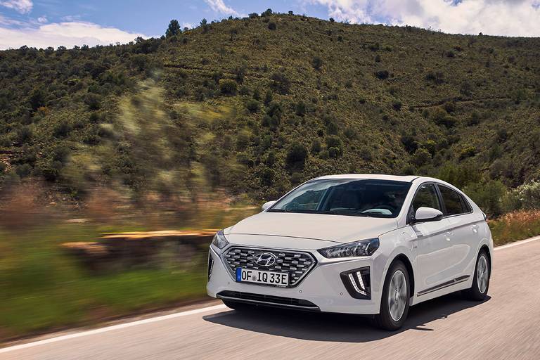  Der Hyundai Ioniq PHEV ist einer der günstigsten Plug-in-Hybride auf dem Markt.