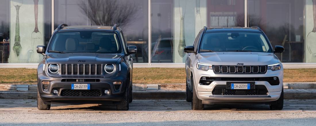 Jeep Renegade and Compass e-hybrid S