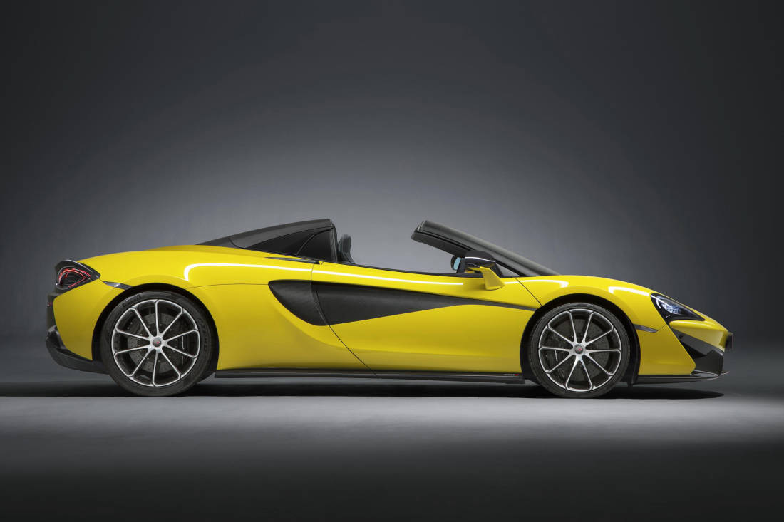 McLaren 570S Spider - Sicilian Yellow