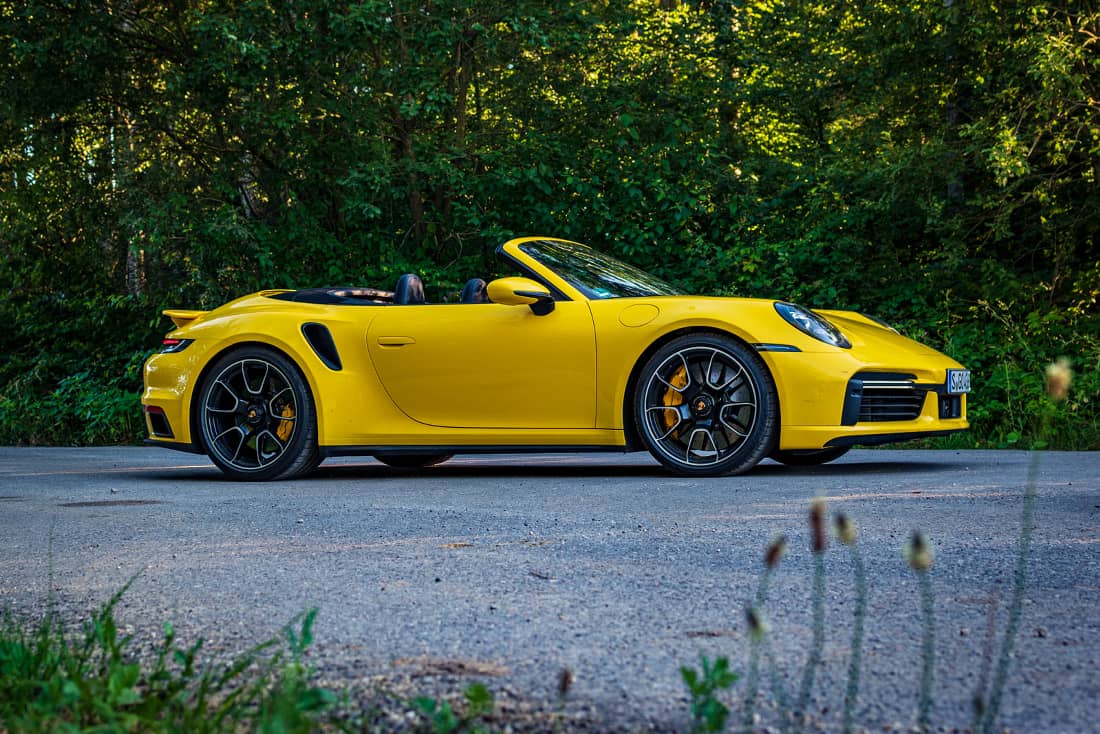 Porsche 911 Turbo S Cabriolet Test, Fahrbericht