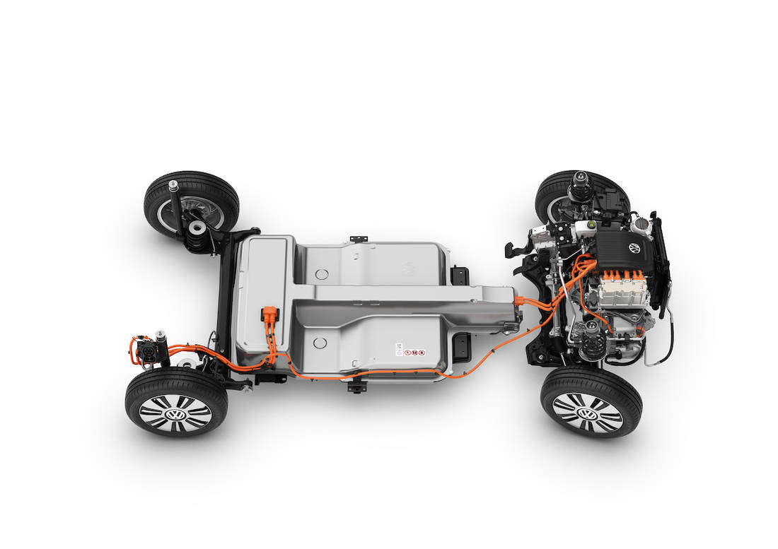 AS24 Tweedehands elektrisch dwarsdoorsnede VW E-Up