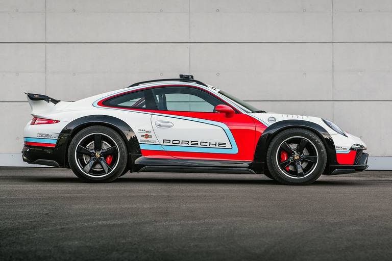  Bereits 2012 stellte Porsche den "Vision Safari" auf 991-Basis vor. Es sollten zehn weitere Jahre bis zur Serienreife vergehen. © Porsche AG