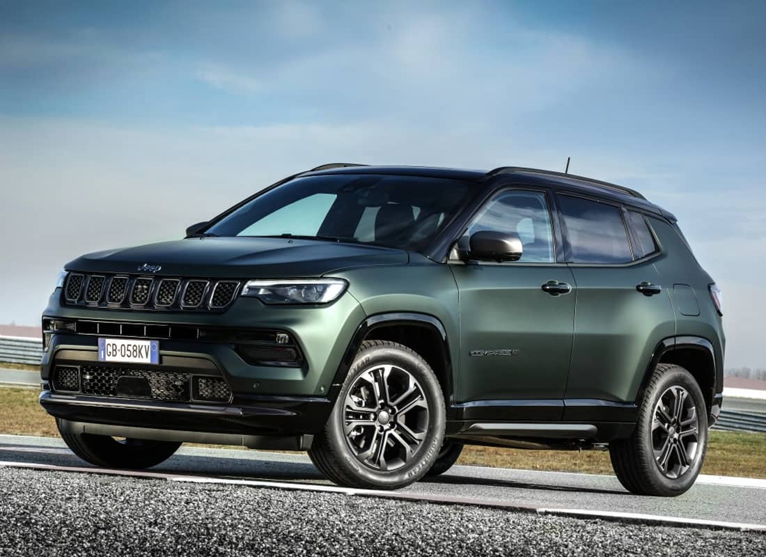 Vernieuwde Jeep Compass plug-in hybride 3000 euro goedkoper