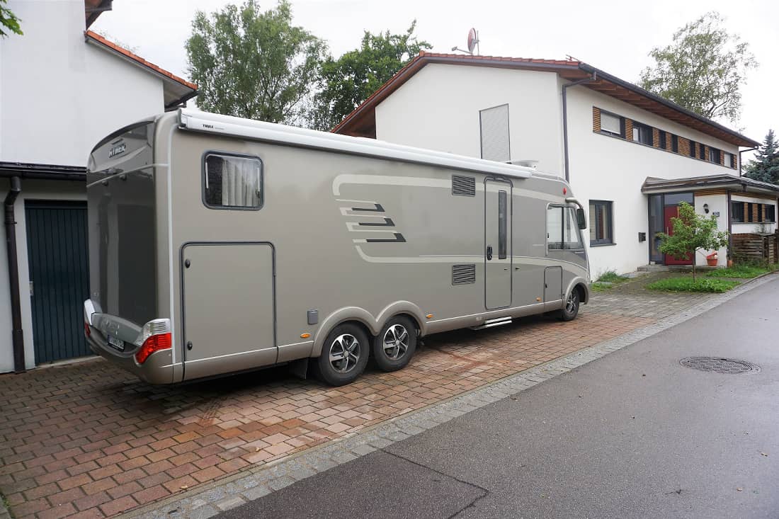 Integriertes Wohnmobil Hymer