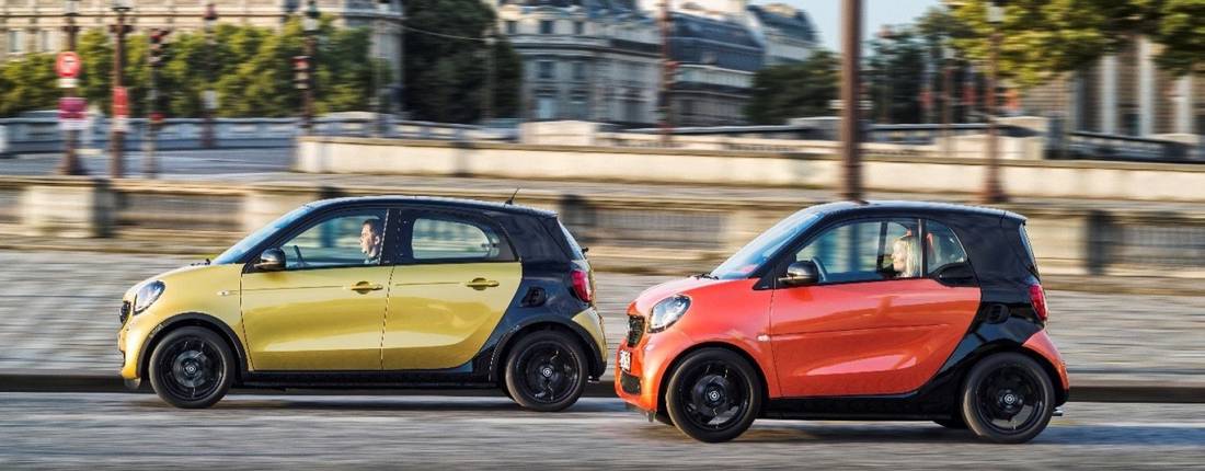 Smart forfour und fortwo
