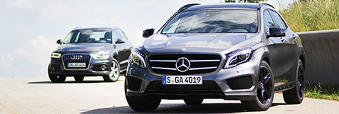 Vergleichstest: Audi Q3 gegen Mercedes-Benz GLA – Es gibt auch Unterschiede