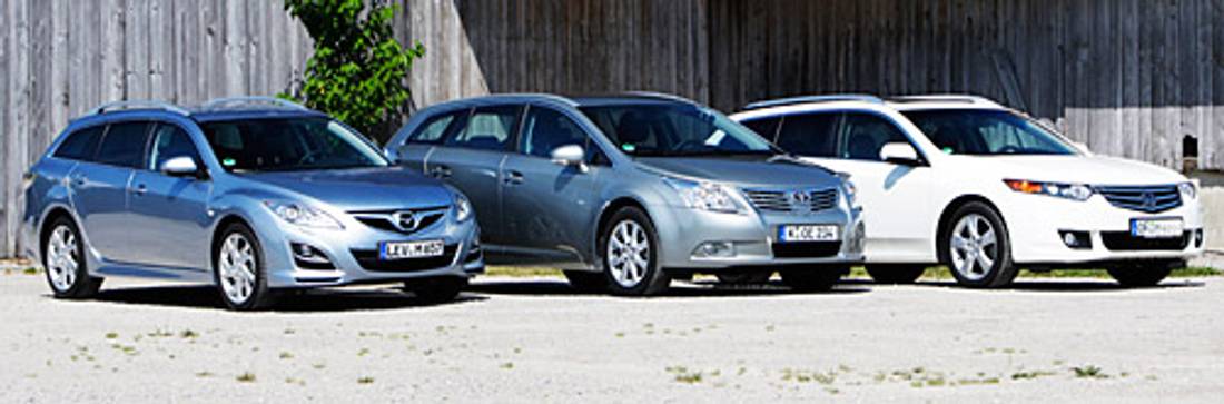 Vergleichstest: Honda Accord Tourer vs