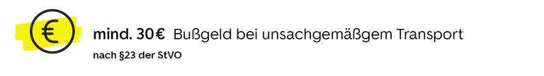 Bußgeld bei falschem Hundetransport