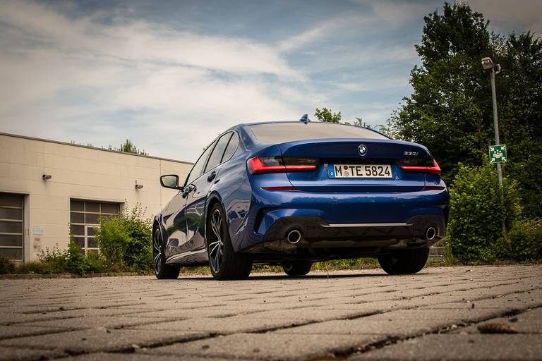 BMW-330i-Rear