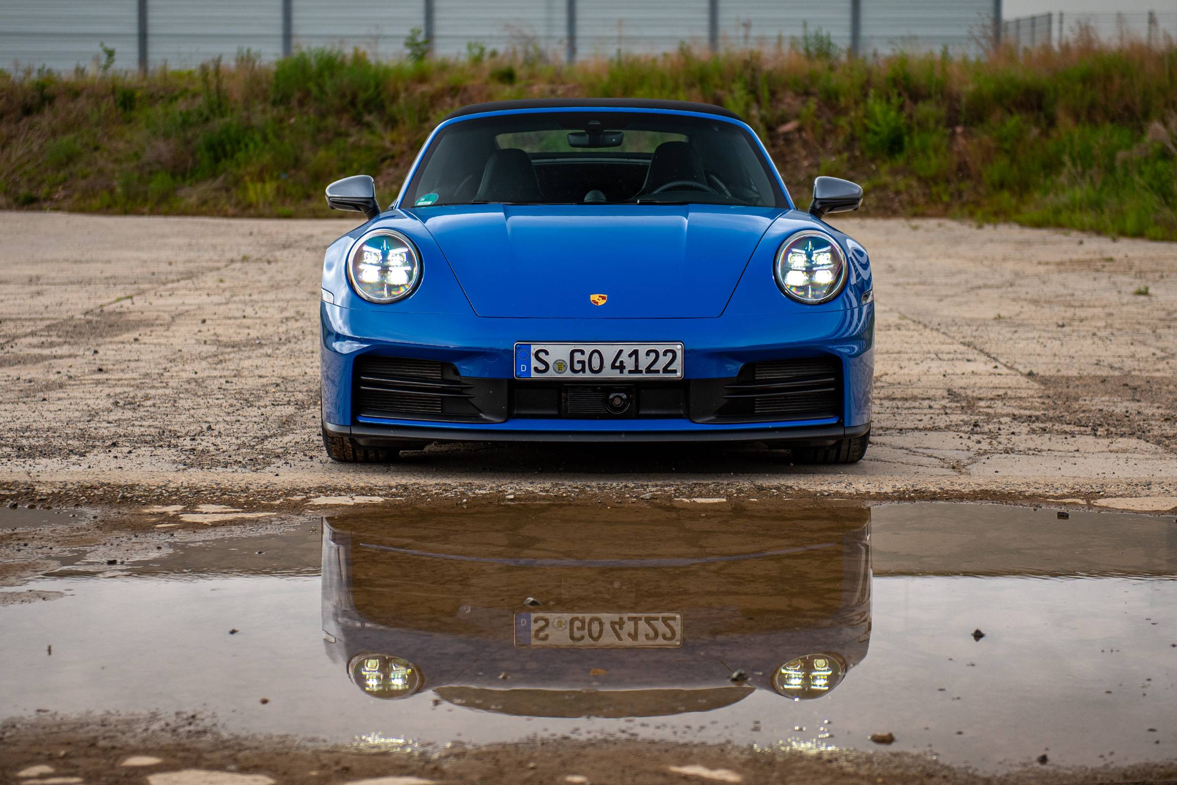 Porsche 911 T Cabrio - Front