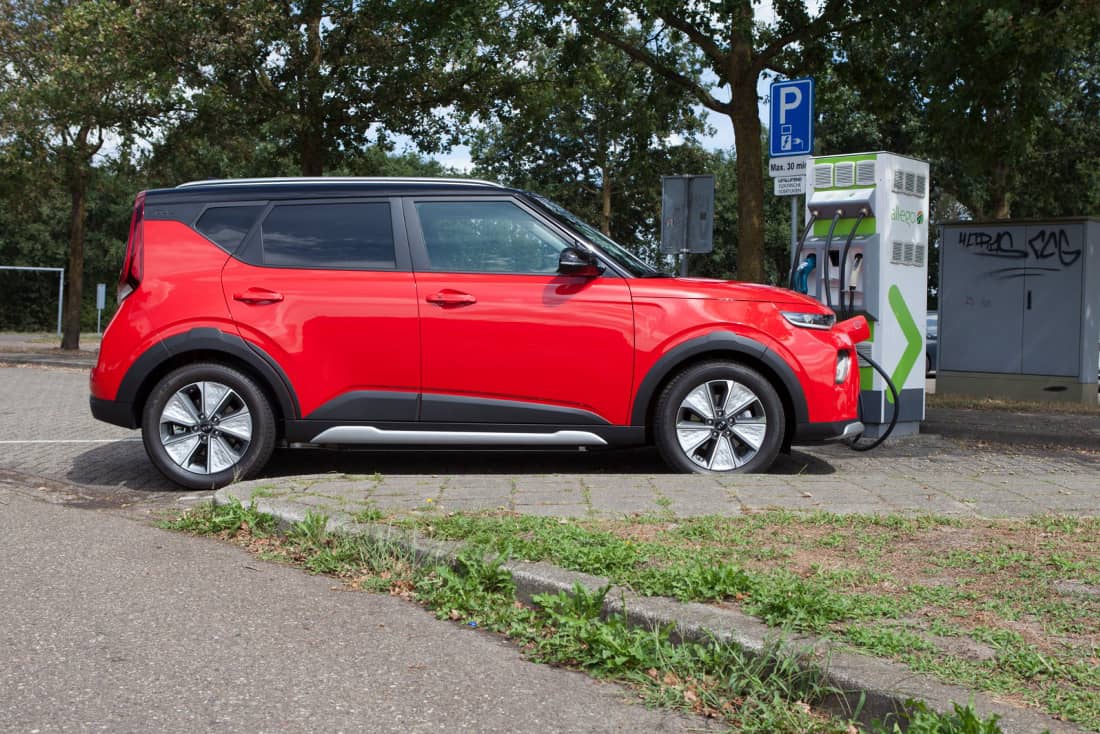 Kia e-Soul: actieradius gemeten bij 130 en 100 km/h