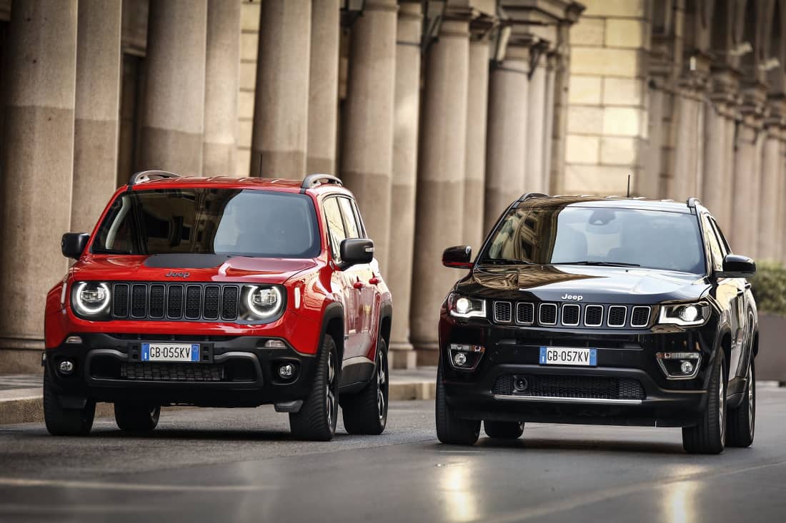 Pluggen en ploegen: de Jeep Renegade en Compass 4xe plug-in hybride