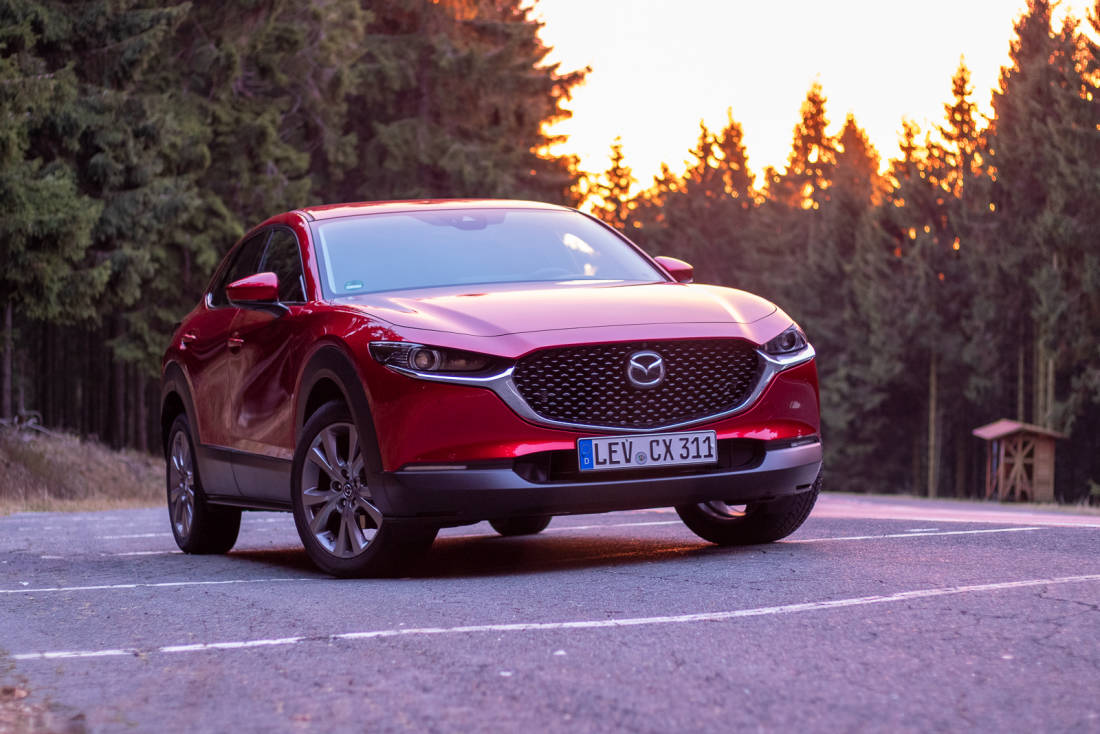 Zahlenspiel: Test des Mazda CX-30 Skyactiv-D