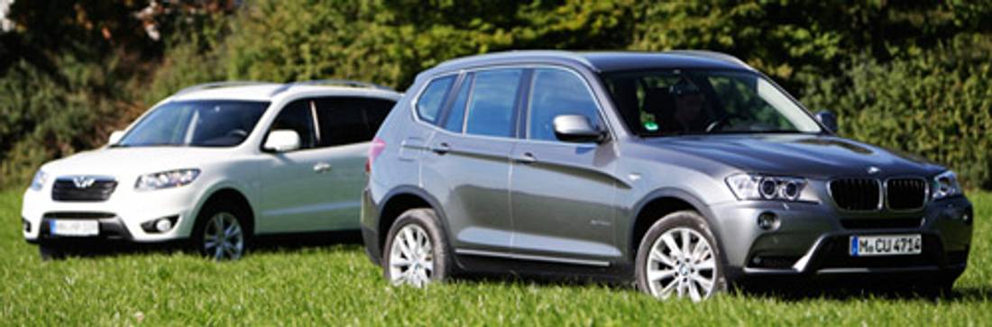 Vergleichstest: BMW X3 vs