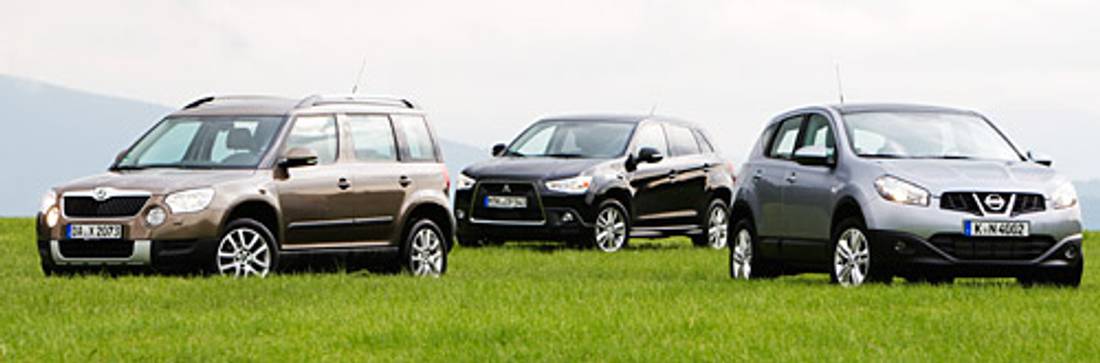 Vergleichstest: Mitsubishi ASX vs