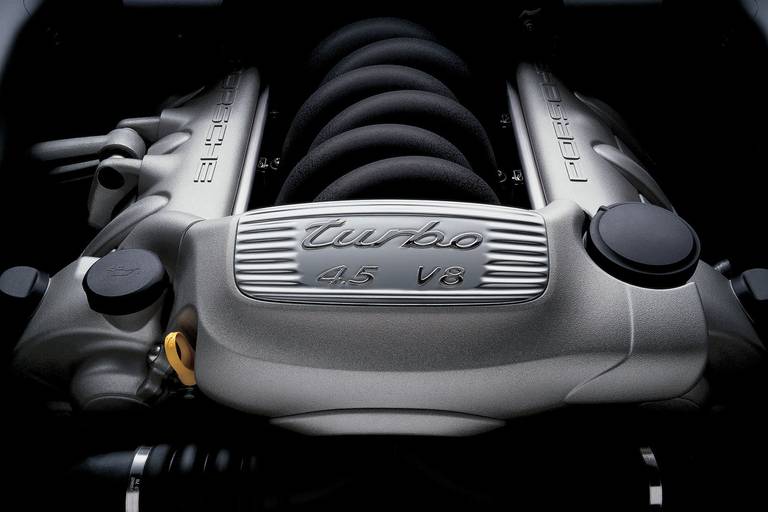 Porsche-Cayenne-Turbo-9PA-Engine