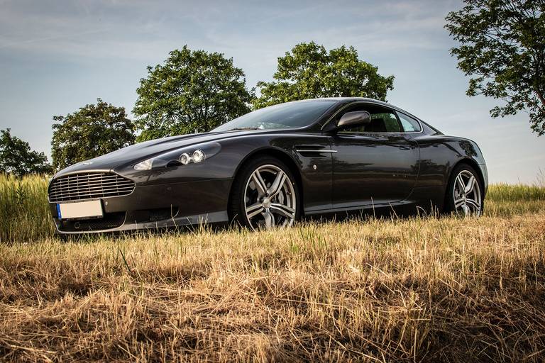 Aston-Martin-DB9-Front-Side