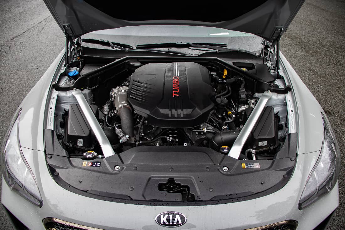 Kia Stinger GT Engine 1