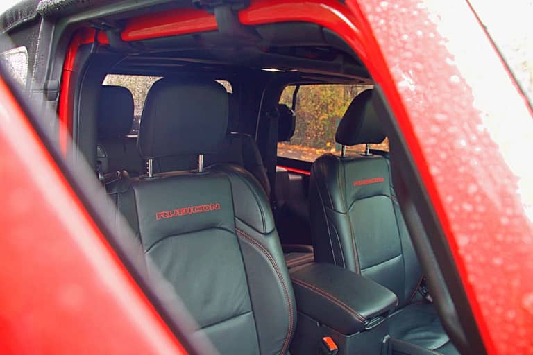 Jeep Wrangler Rubicon Seats