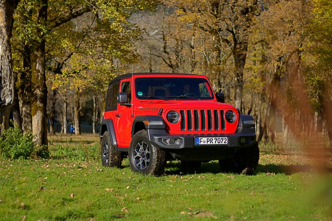 Rot tragen nur Ikonen: Der Jeep Wrangler Rubicon im Test