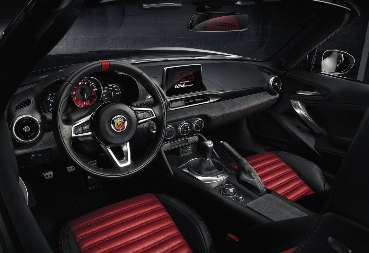 Abarth-124-spider-interior