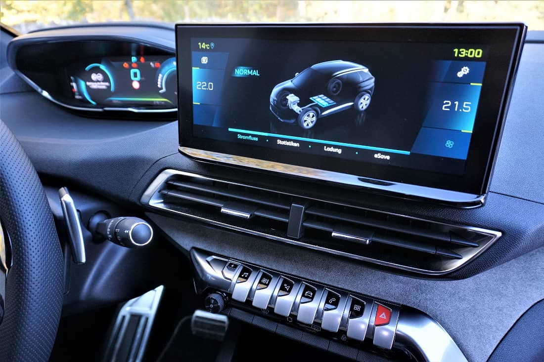 Peugeot 3008 Facelift 2020 Hybrid Int Hybrid Anzeigen Display