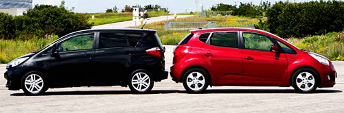 Vergleichstest: Toyota Verso-S vs