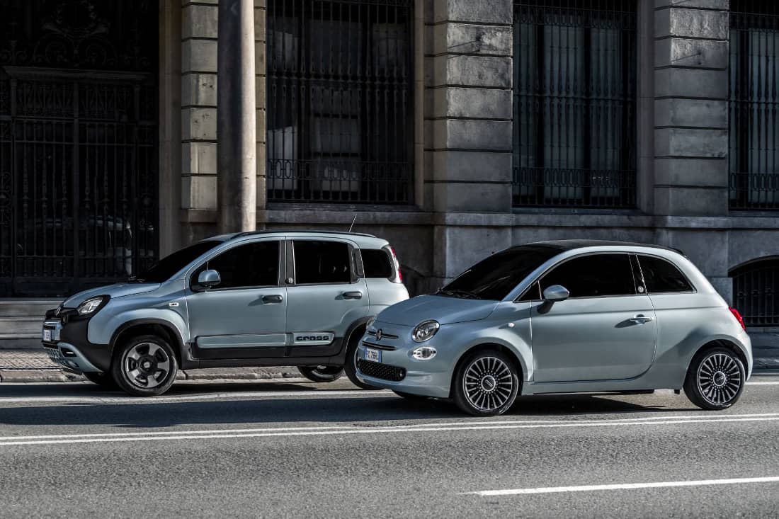 Fiat 500 e Fiat Panda Hybrid Launch Edition