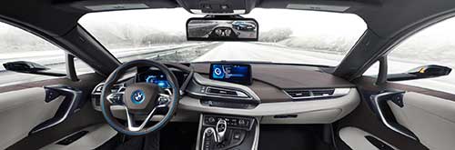 Erster Test: Mirrorless im BMW i8 – Ohne Spiegel sieht man mehr