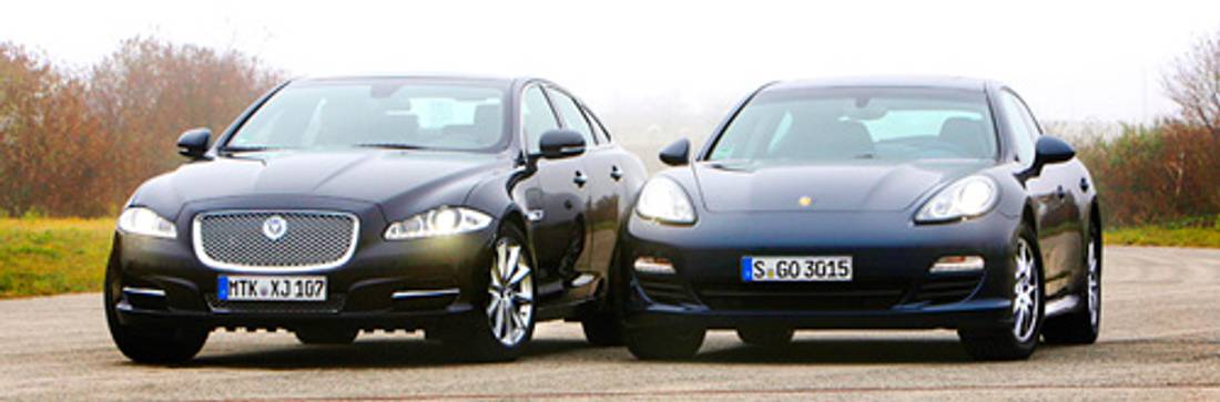 Vergleichstest: Porsche Panamera Diesel vs Jaguar XJ 3