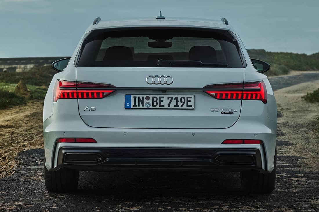 Audi-A6-55-TFSI-e-quattro-Avant-2020-Rear