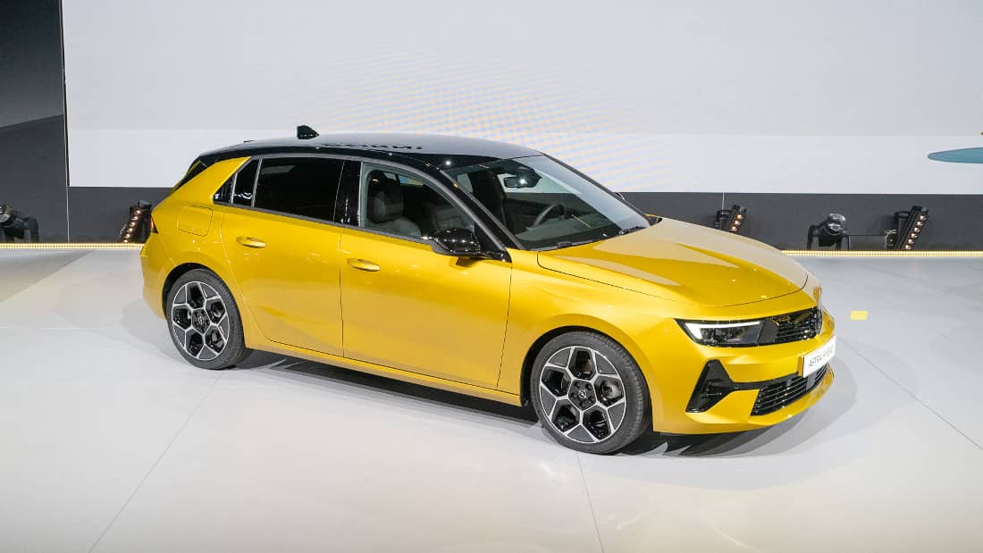 2022 Opel Astra L (2021) * Opel Astra-e * Sitzprobe, Weltpremiere, Debut,  kein Test 